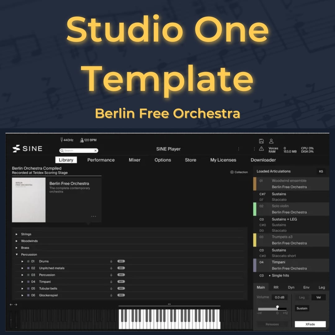 Berlin Free Orchestra Studio One Template